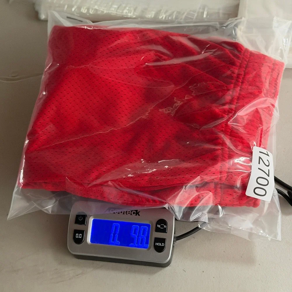 Ethika Boys XL Red Mesh Athletic Basketball Shorts‎ BABS1072-RED-XL NWT